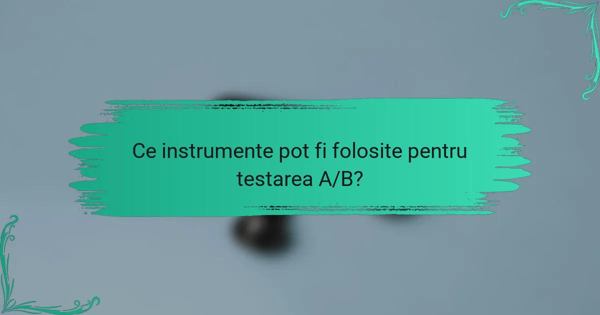 Care sunt pașii pentru implementarea testării A/B?
