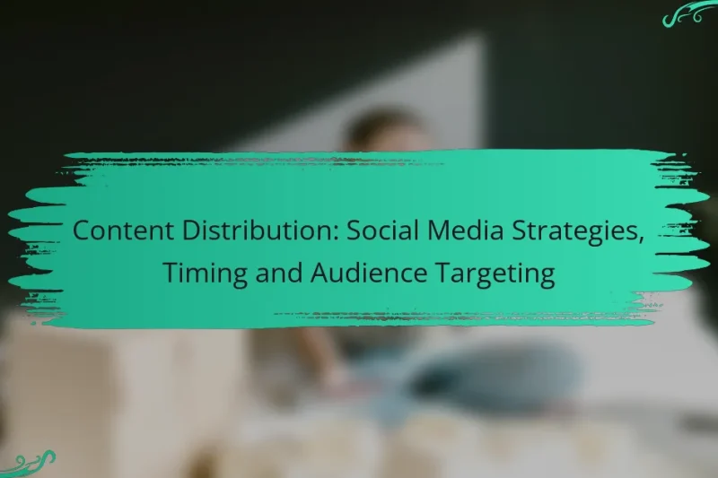 Distribuția Conținutului: Strategii pentru Social Media, Timp și Țintirea Audienței