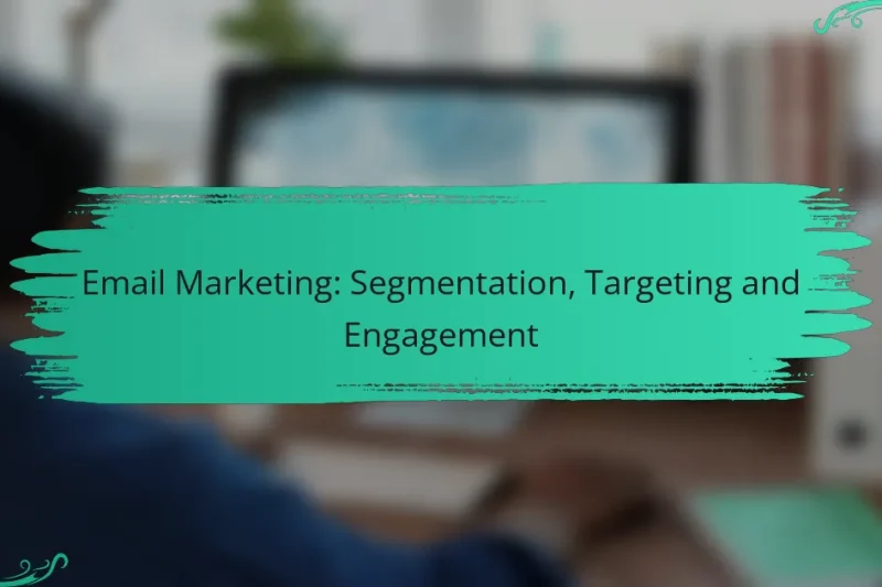 Email Marketing: Segmentare, Țintire și Implicare