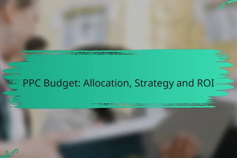 Buget PPC: Alocare, Strategie și ROI