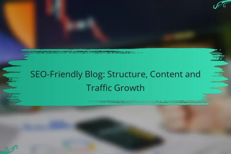 Blog SEO-Prietenos: Structură, Conținut și Creșterea Traficului