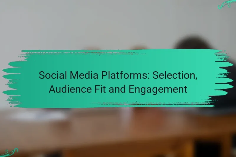 Platforme de Social Media: Selecție, Potrivirea Audienței și Angajament
